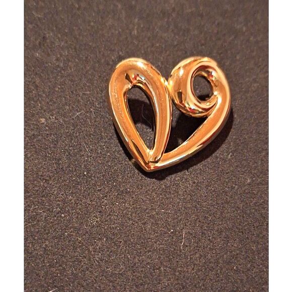 Givenchy Ladies Open Heart Brooch Pin - Picture 7 of 10